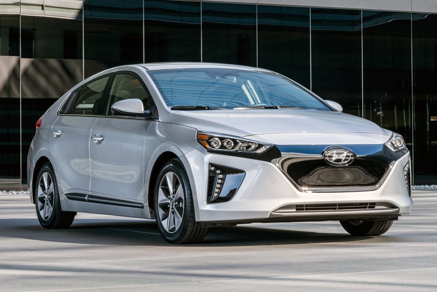 Электромобиль Hyundai Ioniq сможет проехать 320 км на одной зарядке