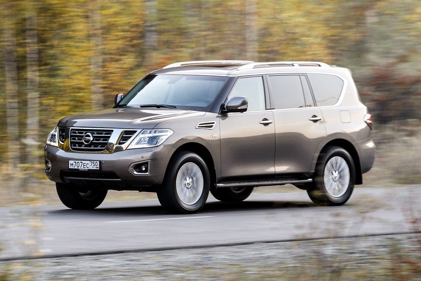 Внедорожник Nissan Patrol ушел с российского рынка