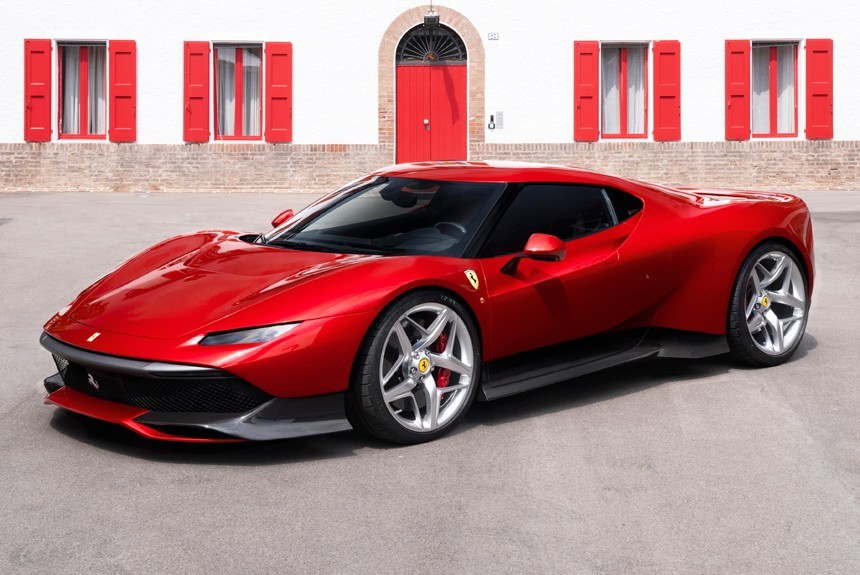 Построено уникальное купе Ferrari SP38