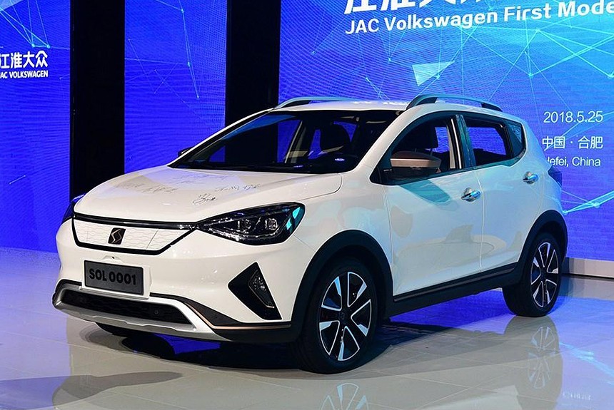 JAC и Volkswagen начали выпуск совместной модели SOL E20X