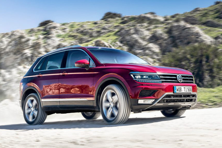 Volkswagen Tiguan обзавелся новыми моторами в Европе
