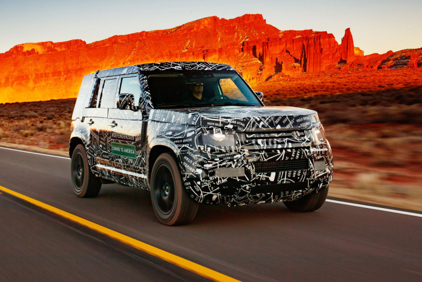 Новый Land Rover Defender: финальная стадия испытаний