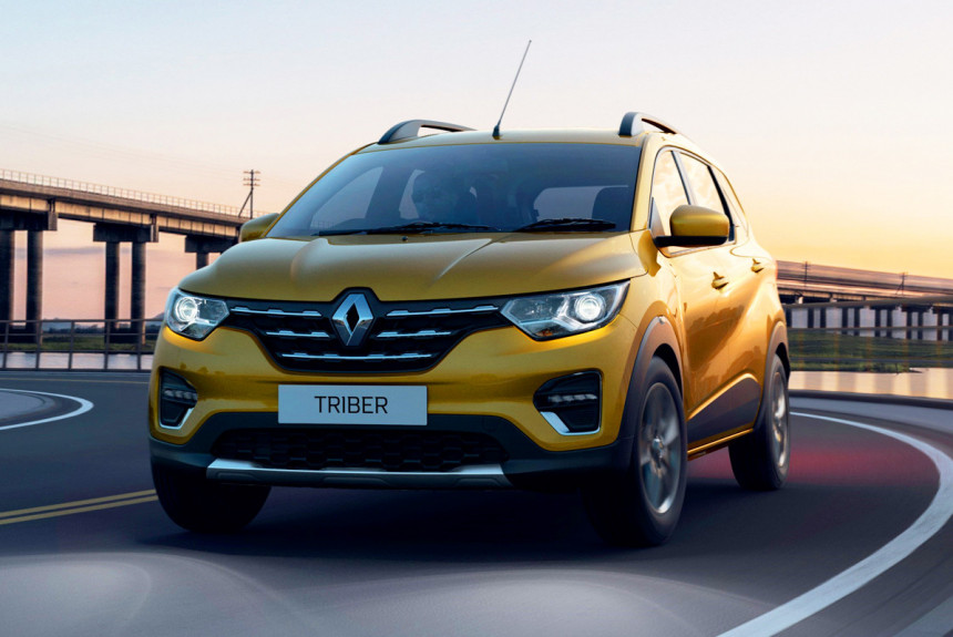 Представлен семиместный микровэн Renault Triber