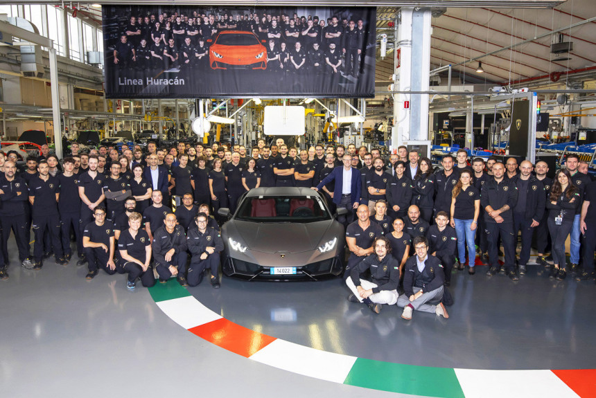 Huracan стал самым массовым Lamborghini (ненадолго)