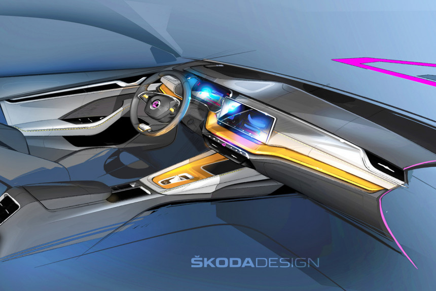 Новая Skoda Octavia: взгляд в салон
