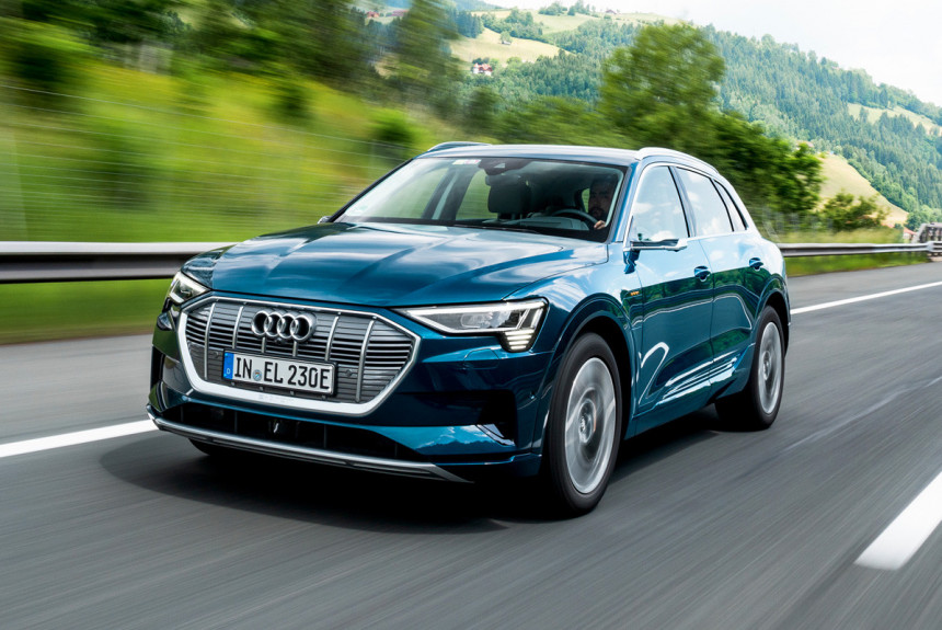 В России начинаются продажи электромобилей Audi e-tron