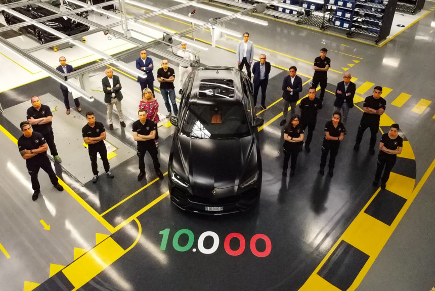 Юбилейный Lamborghini Urus отправится в Россию