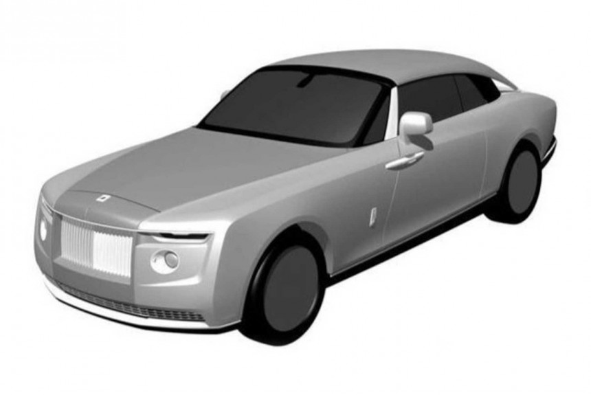 Эксклюзивный Rolls-Royce засвечен в патентном бюро