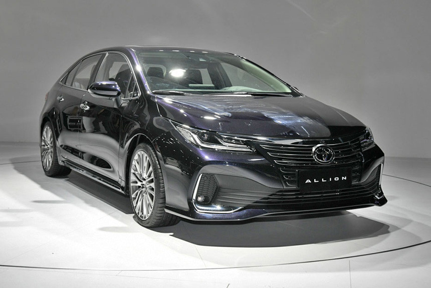 Новый седан Toyota Allion, или Самая престижная Corolla