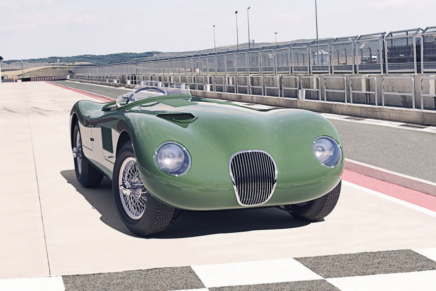 Jaguar C-Type возродили через 70 лет после дебюта