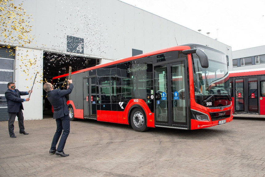Каунас заказал сотню гибридных автобусов MAN