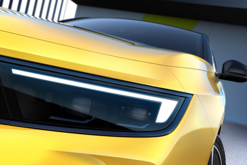 Opel Astra нового поколения: первые тизеры