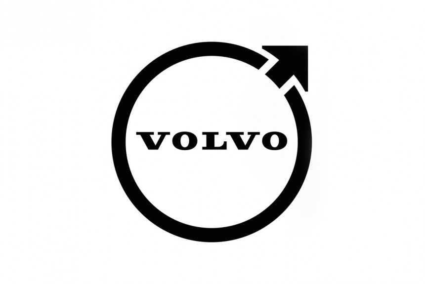 Компания Volvo обновила логотип