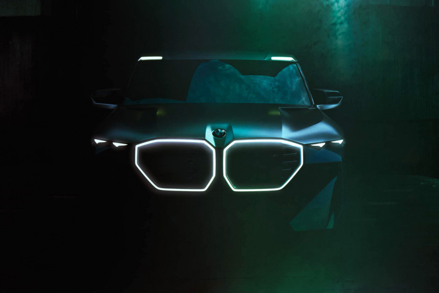Кроссовер BMW Concept XM: первый официальный тизер