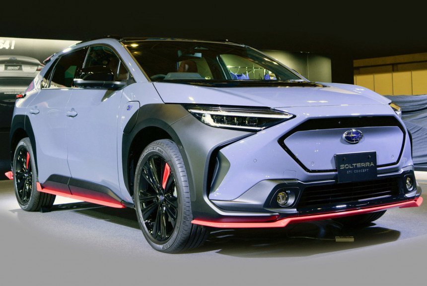 Toyota и Subaru показали «спортивные» версии электрокроссовера