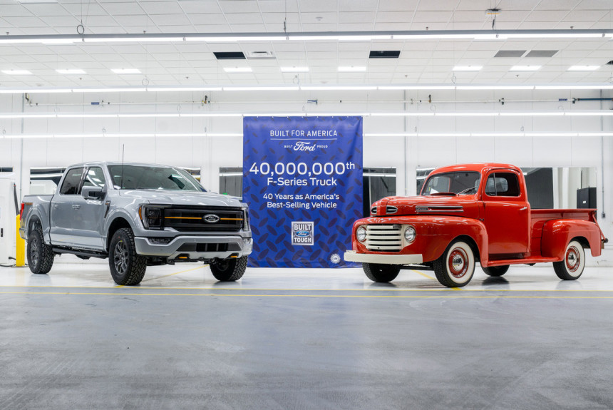 Тираж пикапов Ford F-серии превысил 40 миллионов штук
