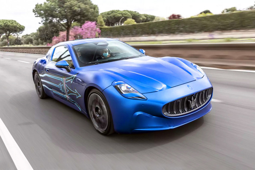 Таварес показал новый электромобиль Maserati GranTurismo