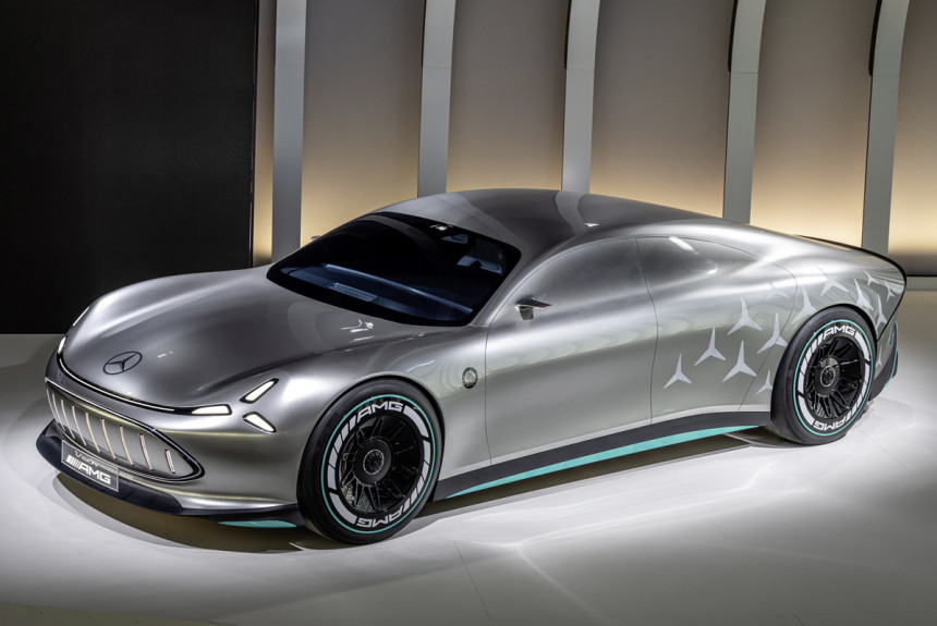 Mercedes Vision AMG показал, каким будет конкурент Тайкана