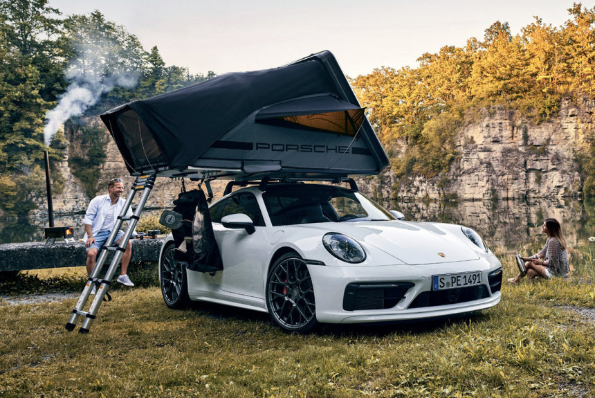 Дайджест дня: Porsche 911 с палаткой, новая Гранта и другие события индустрии
