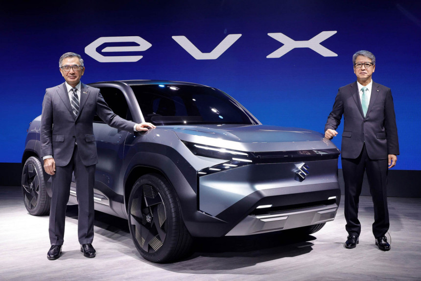 Кроссовер Suzuki eVX: совместная разработка с Тойотой