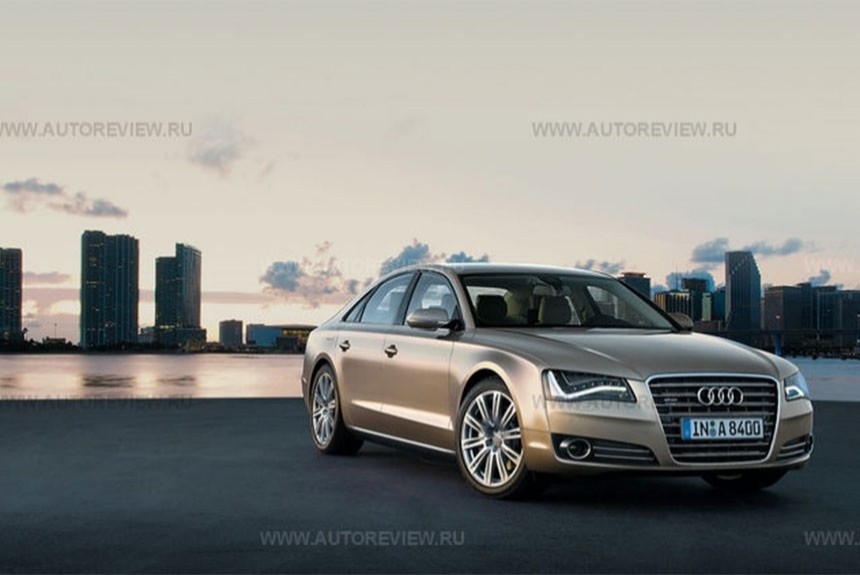 Ах, вернисаж: что общего между образчиками современного искусства и седаном Audi A8 нового поколения?
