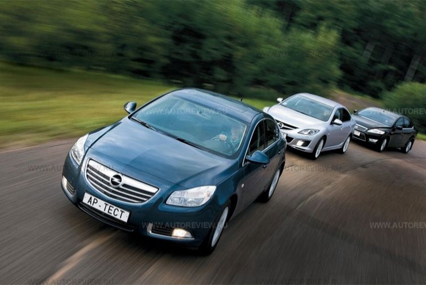 Opel Insignia, Ford Mondeo или Mazda 6 — какой автомобиль лучше?