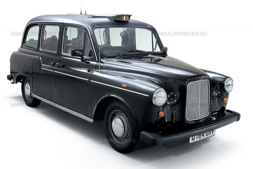 Чисто английский taxicab: Austi n FX4 Taxi 1979 года