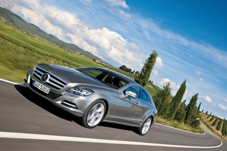 По серпантинам Тосканы на новейшем купеообразном седане Mercedes CLS