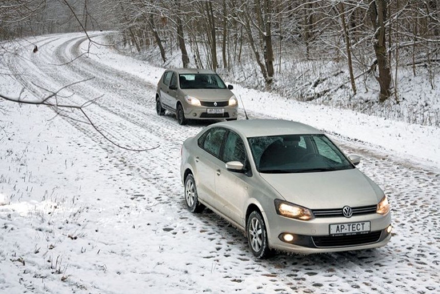 Renault Sandero и Volkswagen Polo: 10000 «ресурсных» километров