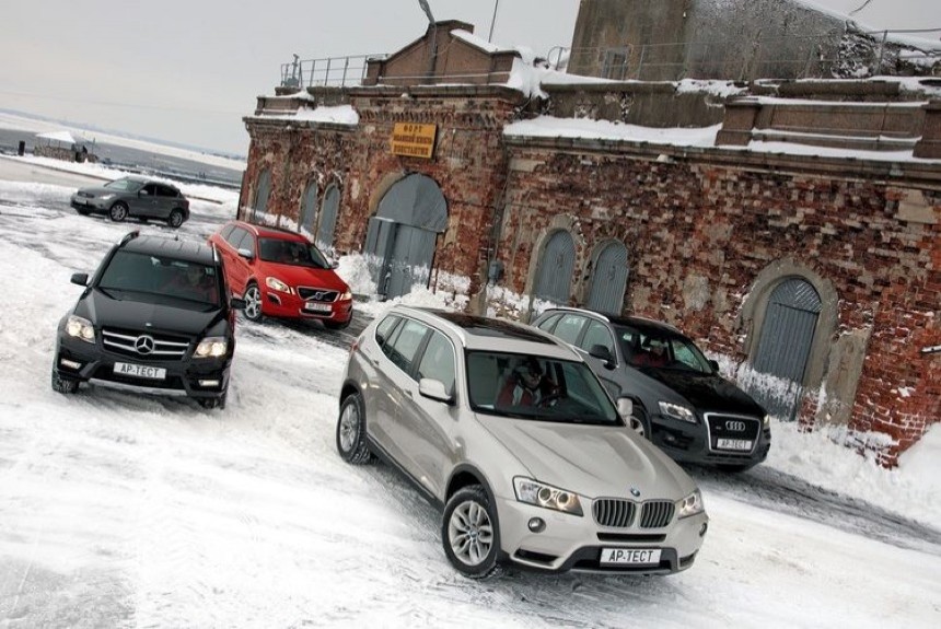 Что лучше — BMW X3, Audi Q5, Mercedes-Benz GLK 350, Infiniti EX37 или Volvo XC60?