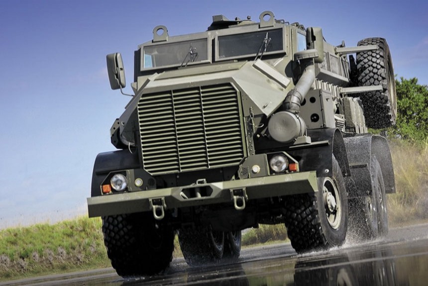 Новейший броневик RG Protector: в основе российский грузовик Урал-4320!