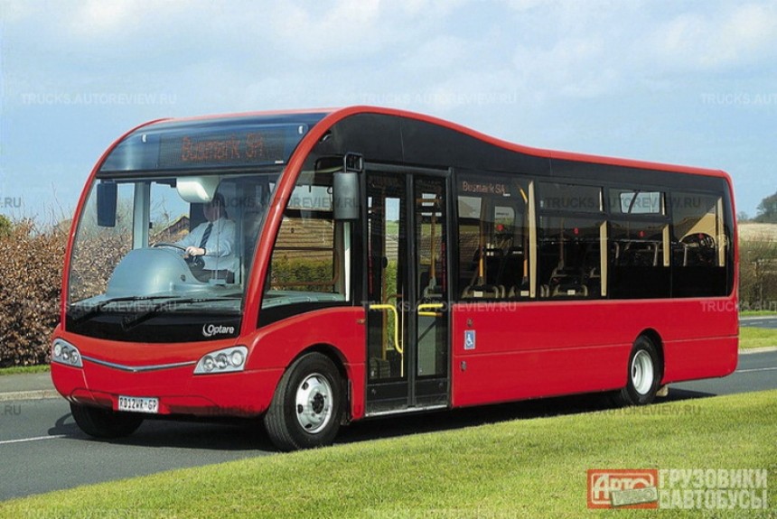 Английский автобус Optare Solo оснастили системой механической рекуперации