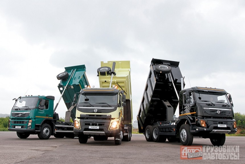 Ездим на первом самосвале Volvo FMX, который пришел в страну, и сравниваем его с предшественниками