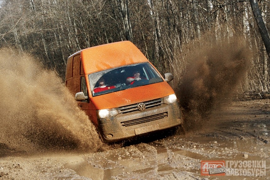 Volkswagen Transporter с приставкой 4Motion — внедорожник или фургон-паркетник, только с полным приводом? 
