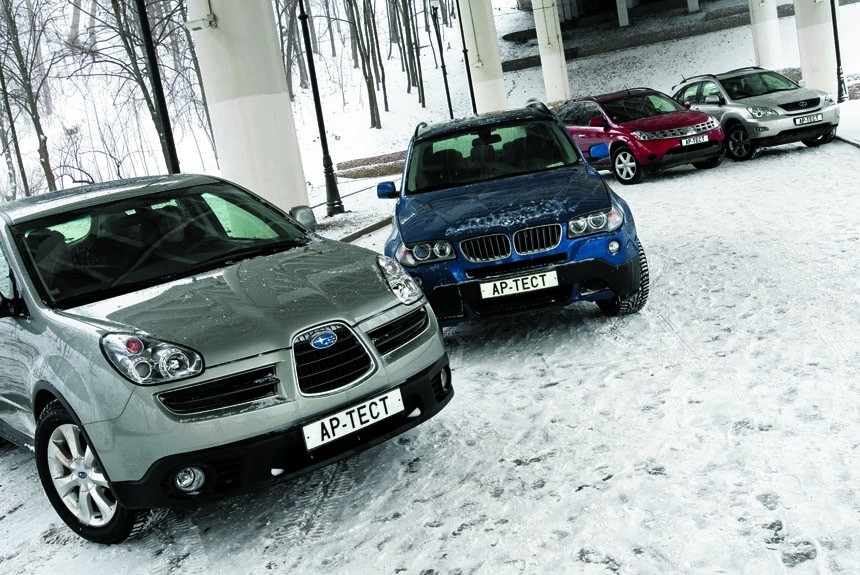 Какой из кроссоверов лучше: BMW X3, Lexus RX, Nissan Murano или Subaru Tribeca?