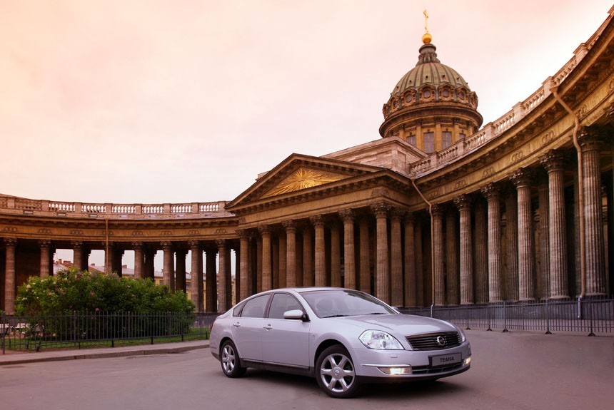 Павел Карин отправился в Санкт-Петербург знакомиться с новым седаном бизнес-класса Nissan Teana