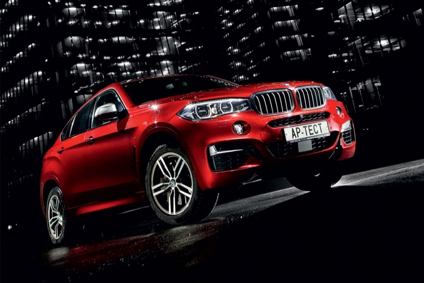 В нашей «примерочной» — BMW X6 M50d с трехнаддувным дизелем 3.0 (381 л.с.)