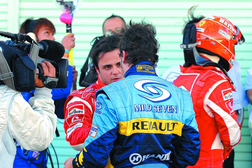 Гран При Японии: Шумахер почти утратил шансы на восьмой чемпионский титул