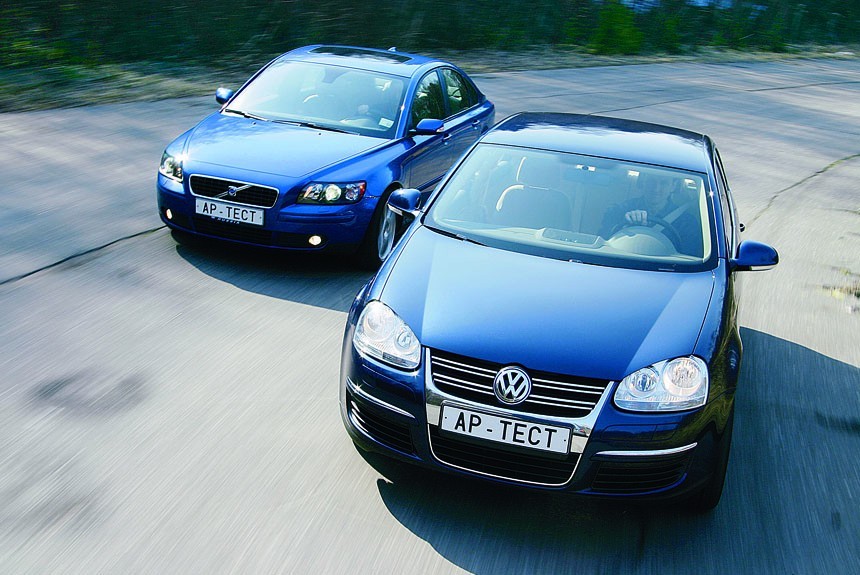 Малый бизнес: Volkswagen Jetta против Volvo S40