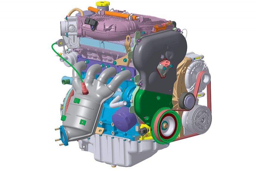 Опора двигателя левая для а/м ВАЗ 2108-21099, 2113-2115
