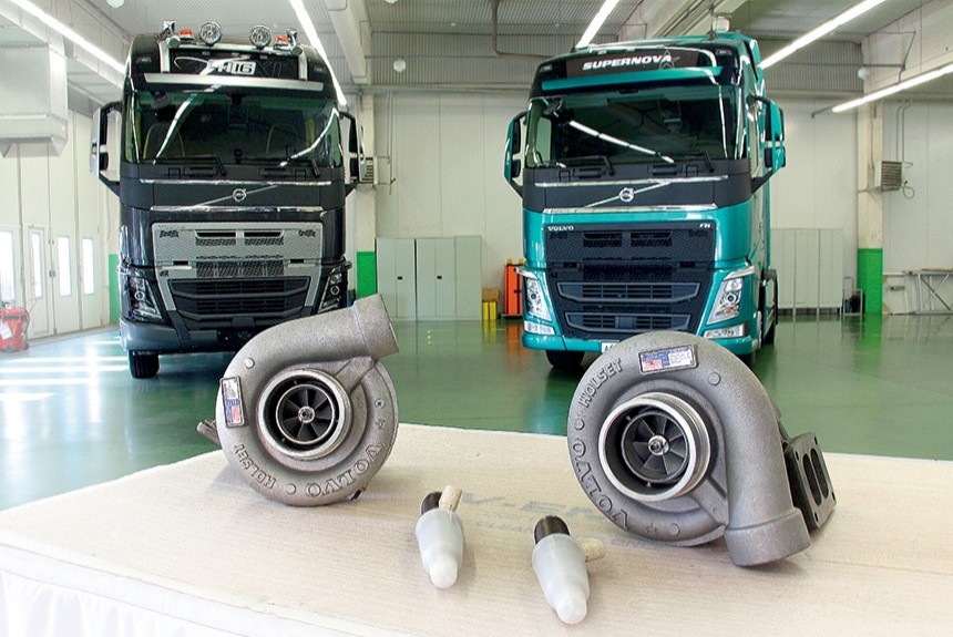 Как работает центр Volvo Trucks по сбору и обмену восстановленных запчастей