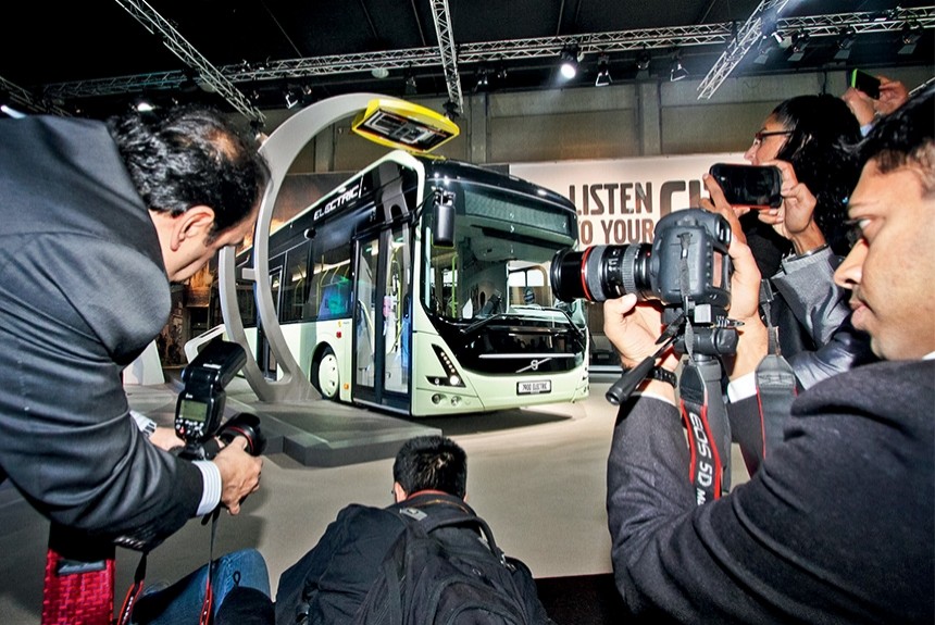 Федор Лапшин побывал на выставке Busworld — самом крупном смотре автобусов в Европе