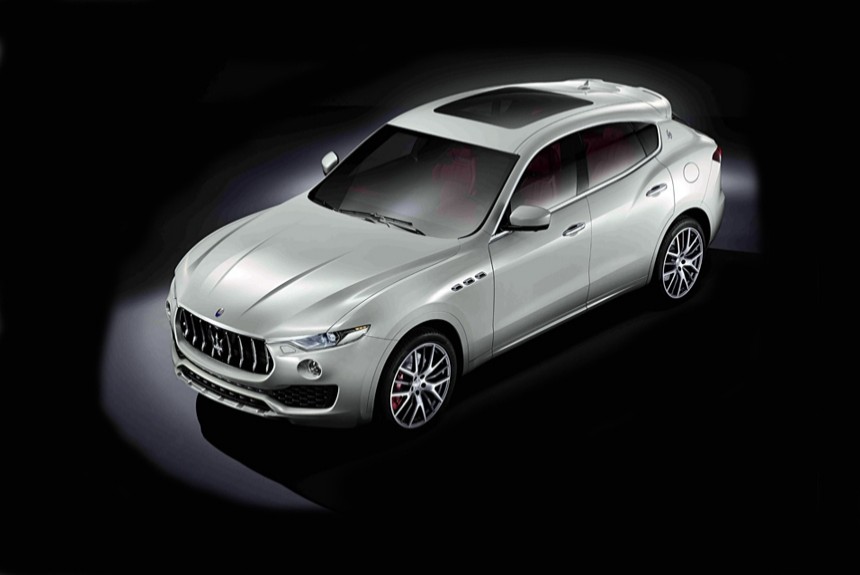 Кроссовер Maserati Levante дебютировал с бензиновыми и дизельными двигателями