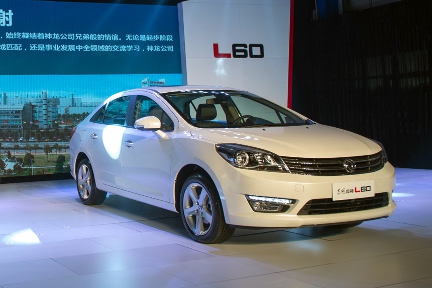 Dongfeng и PSA представили совместный седан Aeolus L60