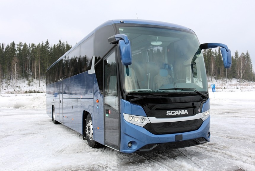 Представлен туристический автобус Scania Interlink High Decker