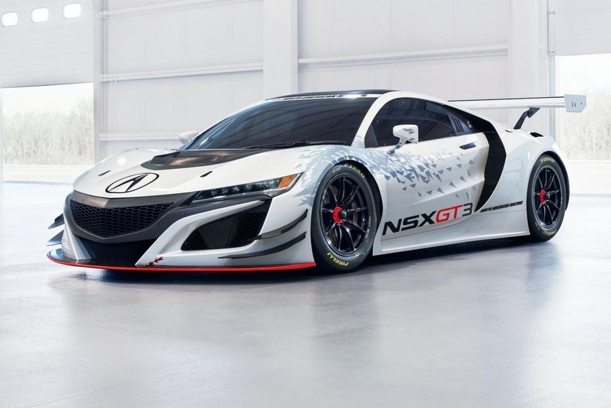 Acura выпустит гоночное купе NSX GT3