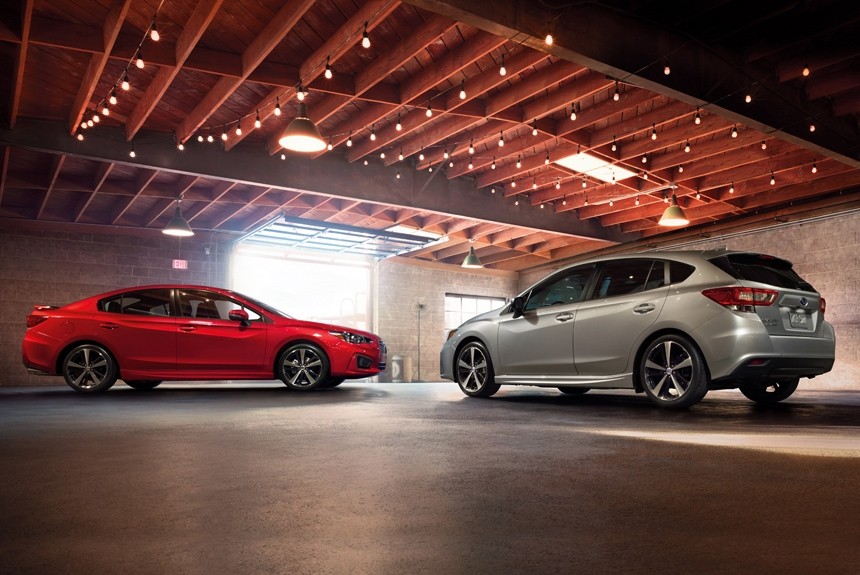 Хэтчбек и седан Subaru Impreza нового поколения — осенью на конвейере