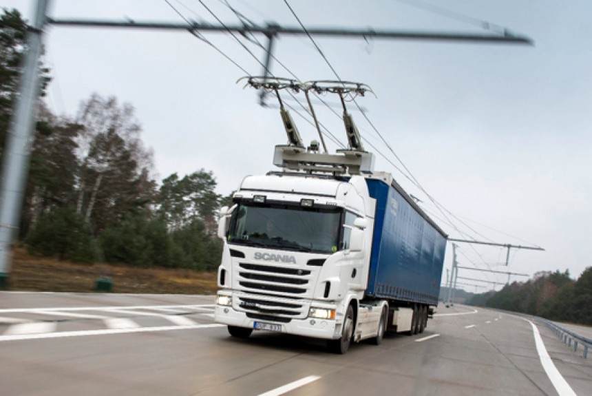 Scania начинает испытания тягачей-троллейвозов