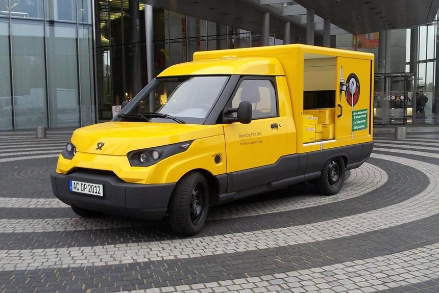 Группа Deutsche Post DHL начинает серийный выпуск электромобилей StreetScooter