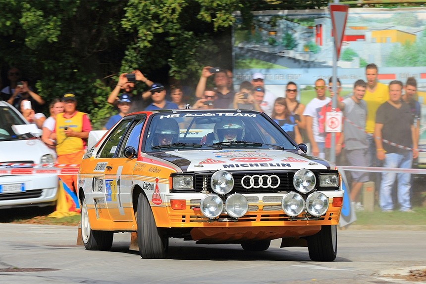 Легендарные ралли-кары прошлого «в бою» на соревнованиях Rallylegend в Сан-Марино